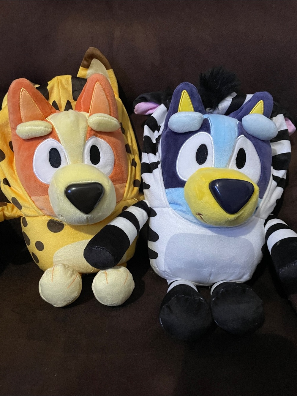 Plush Talking interactive bluey and bingo set